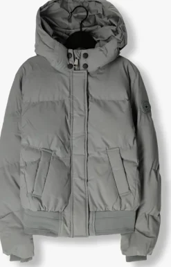 blauwe airforce gewatteerde jas frg1089