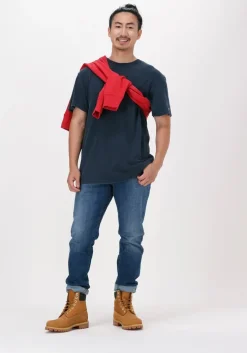 blauwe alberto slim fit jeans slim - organic denim