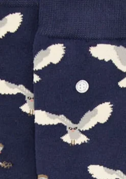 blauwe alfredo gonzales sokken owls