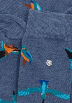 blauwe alfredo gonzales sokken kingfisher