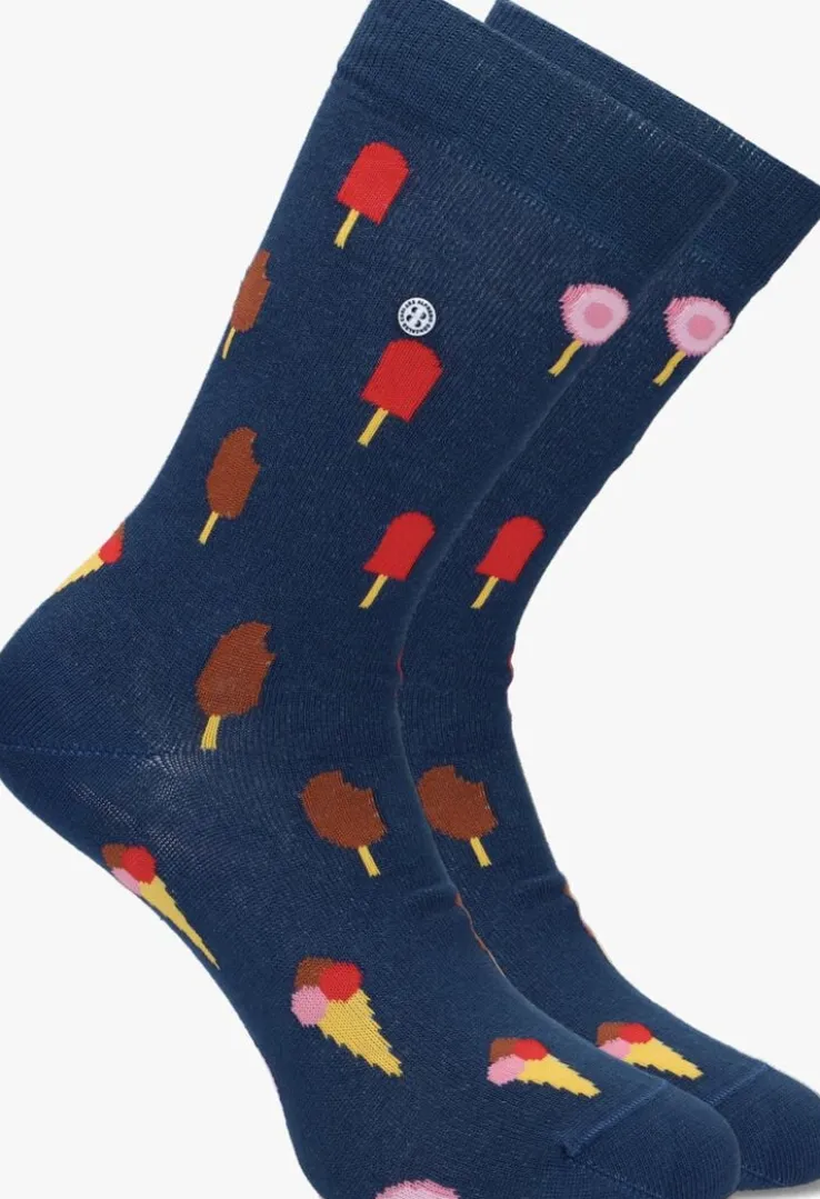 blauwe alfredo gonzales sokken ice pops