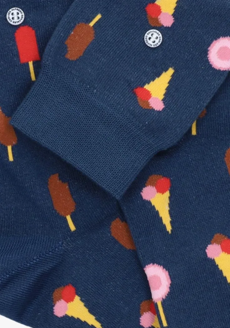 blauwe alfredo gonzales sokken ice pops