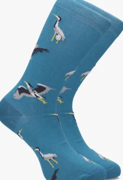 blauwe alfredo gonzales sokken herron