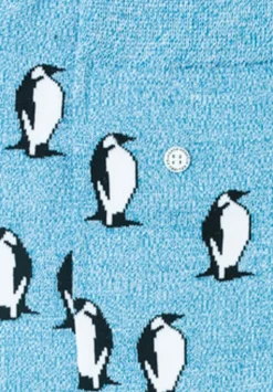 blauwe alfredo gonzales sokken the penguin