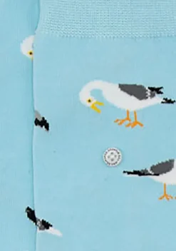 blauwe alfredo gonzales sokken seagull