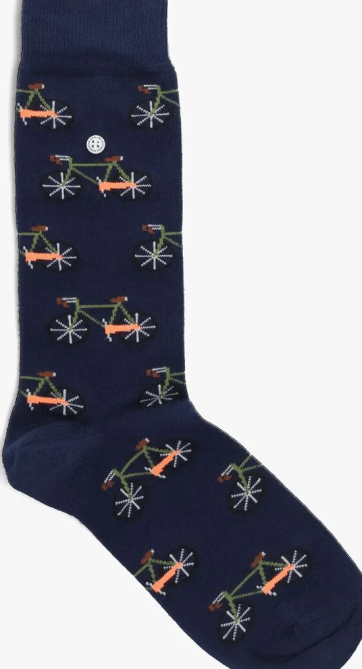 blauwe alfredo gonzales sokken bicycles