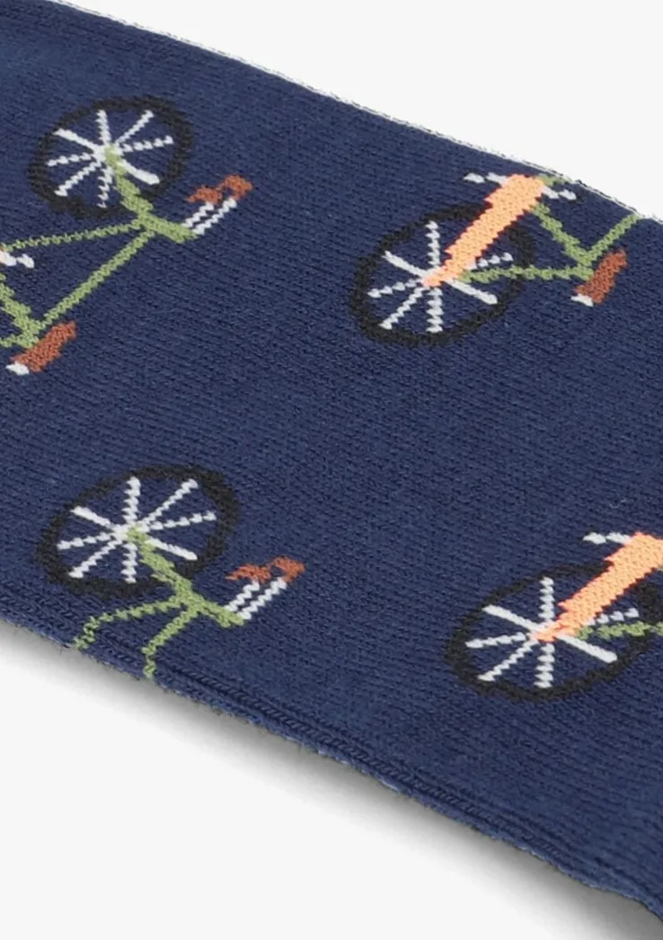 blauwe alfredo gonzales sokken bicycles