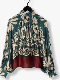 blauwe amaya amsterdam blouses feline