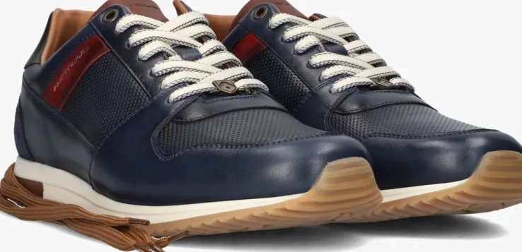 blauwe ambitious lage sneakers slow