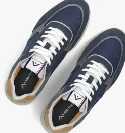 blauwe ambitious lage sneakers arrow