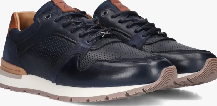 blauwe ambitious lage sneakers vince