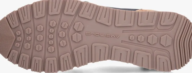 blauwe ambitious lage sneakers vince