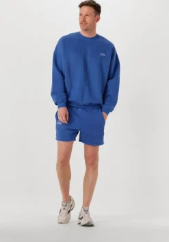 blauwe american vintage korte broek doven shorts h