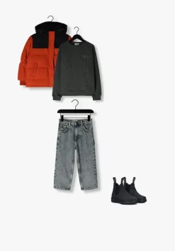 blauwe american vintage straight leg jeans joybird-b