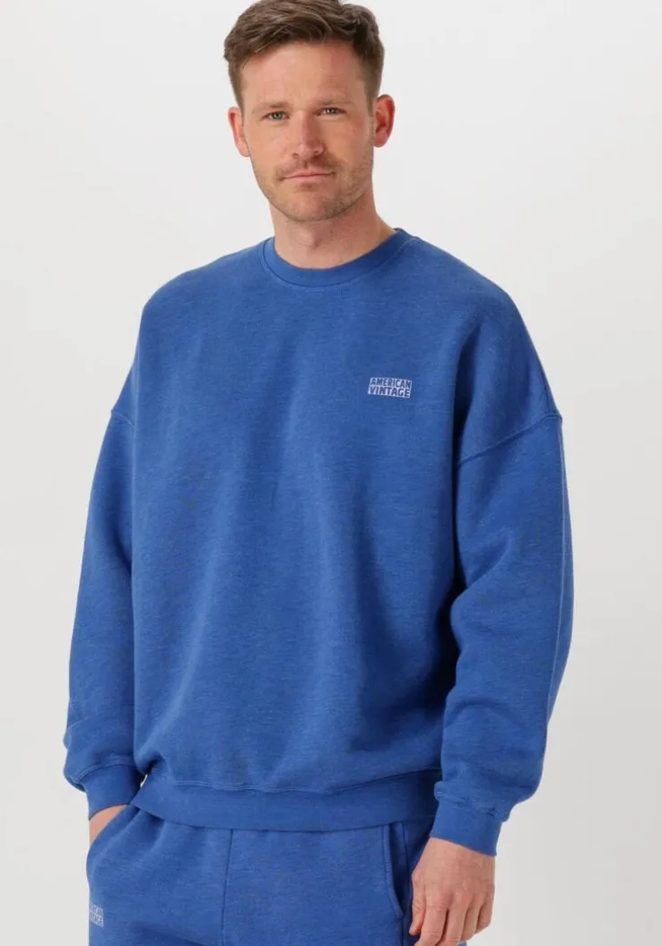 blauwe american vintage trui doven h