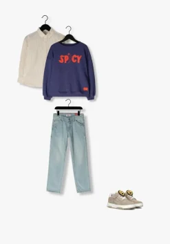 blauwe ammehoela sweater riff