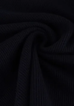 blauwe anerkjendt polo / t-shirt akkikki l/s waffle tee