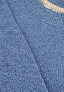 blauwe anerkjendt trui akrico lambswool knit