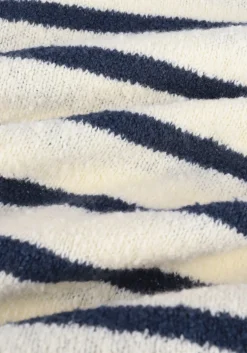 blauwe anerkjendt trui akrico stripe knit