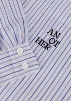 blauwe another label blouses diega shirt