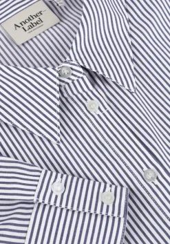 blauwe another label blouses stella shirt l/s