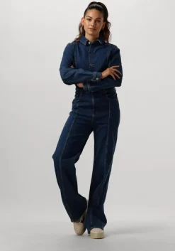 blauwe another label jumpsuits lauren jumpsuit