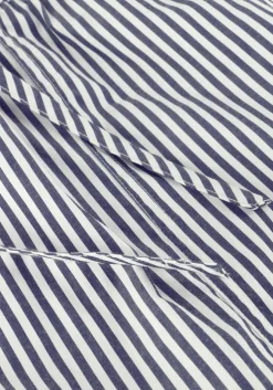 blauwe another label korte broek romane short