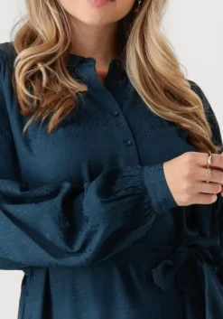 blauwe another label mini jurk berber dress