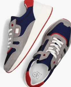 blauwe apples & pears lage sneakers b0011416