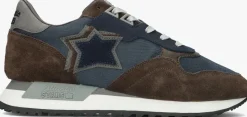 blauwe atlantic stars lage sneakers dracoc