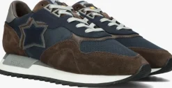 blauwe atlantic stars lage sneakers dracoc