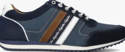 blauwe australian lage sneakers camaro