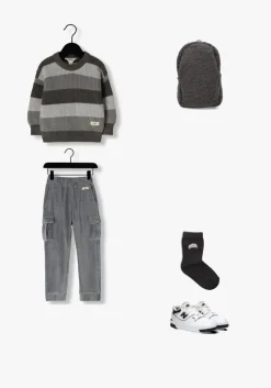 blauwe baje studio cargobroeken woolwich