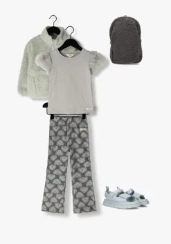 blauwe baje studio flared broek luzia