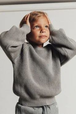 blauwe baje studio trui harrow