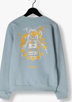 blauwe ballin sweater 017302