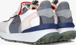 blauwe barst by shoesme lage sneakers brs23s010