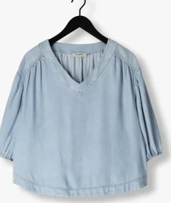 blauwe beaumont blouses fae top