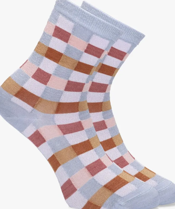 blauwe becksondergaard sokken odette funkie sock