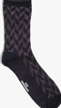 blauwe becksondergaard sokken patty glitta sock