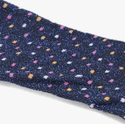 blauwe becksondergaard sokken liza glitza sock