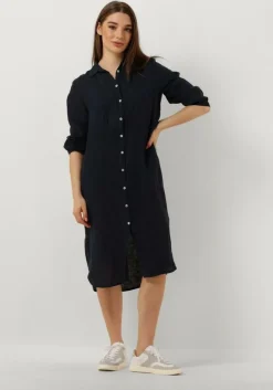 blauwe bellamy midi jurk domi 1