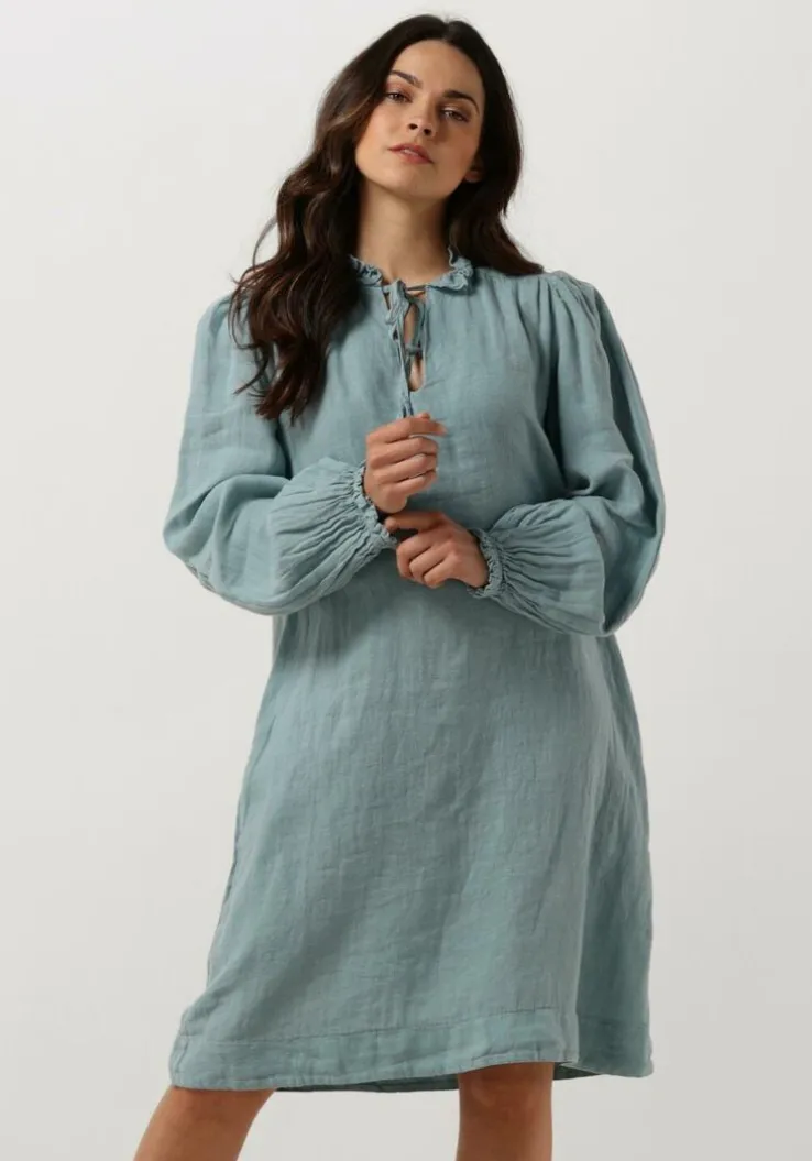 blauwe bellamy mini jurk kate