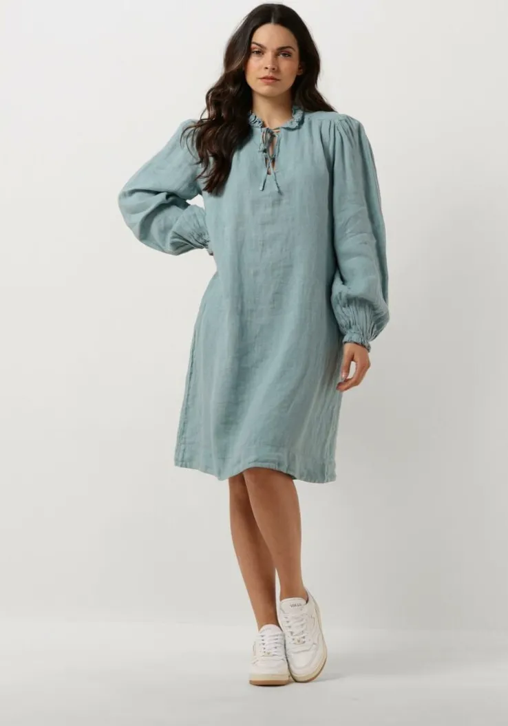 blauwe bellamy mini jurk kate