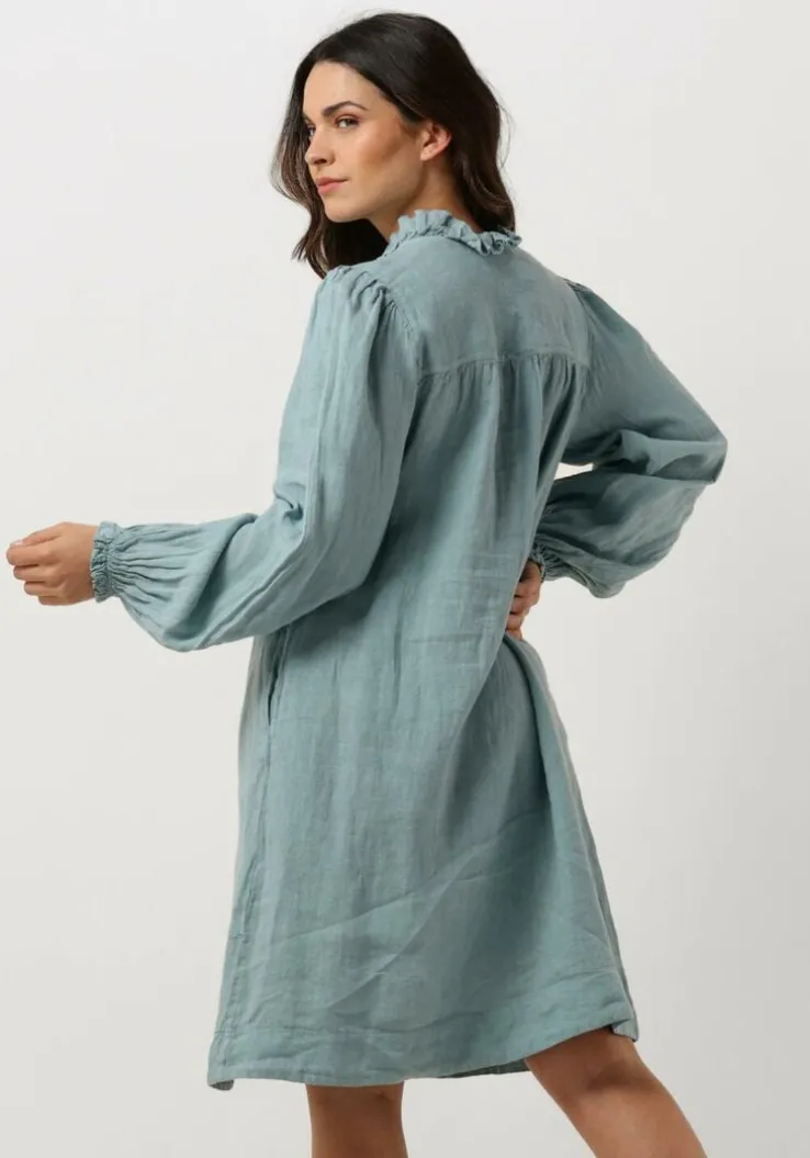 blauwe bellamy mini jurk kate