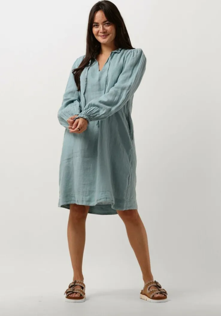 blauwe bellamy mini jurk kate