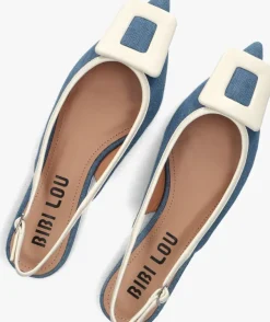 blauwe bibi lou slingbacks 640z31vk
