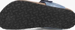 blauwe birkenstock teenslippers gizeh kids