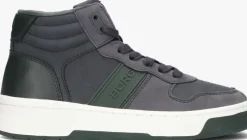 blauwe bjorn borg hoge sneakers t2200 mid ctr k