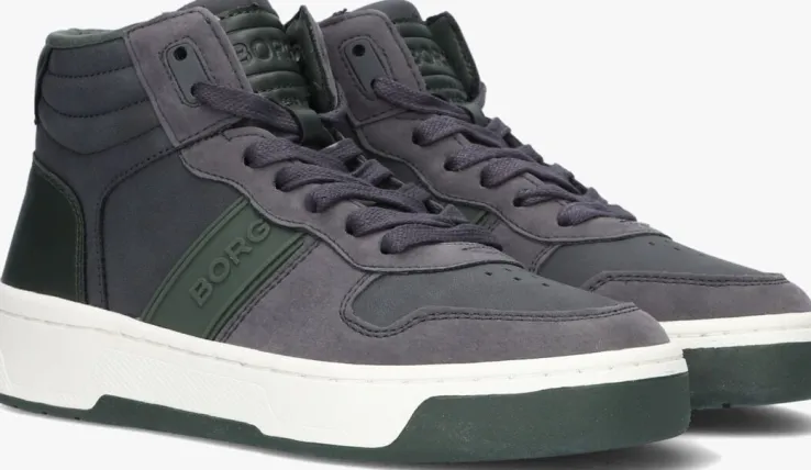 blauwe bjorn borg hoge sneakers t2200 mid ctr k